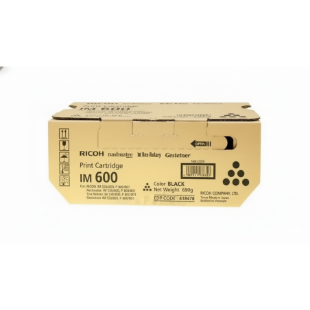 Comprar Cartucho de Impresión Ricoh 418477 Negro Original | Envío Colombia