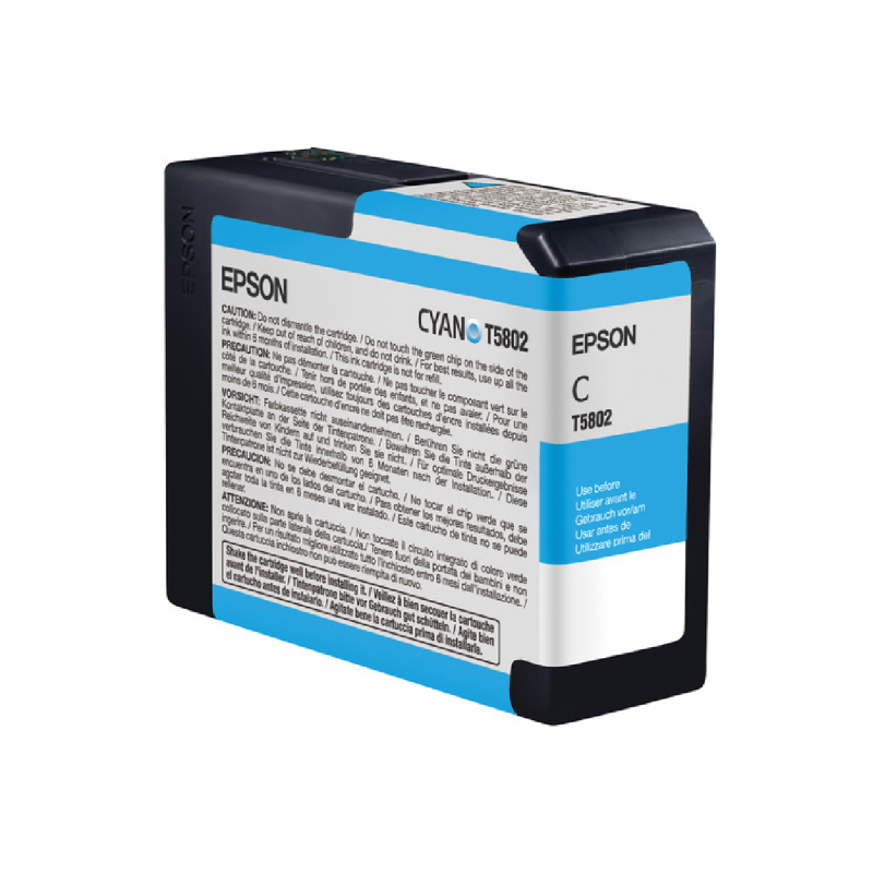 Cartucho de Tinta Epson T580200 Cyan Original