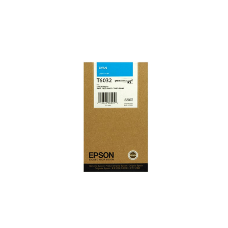 Cartucho de Tinta Epson T603200 Cyan Original