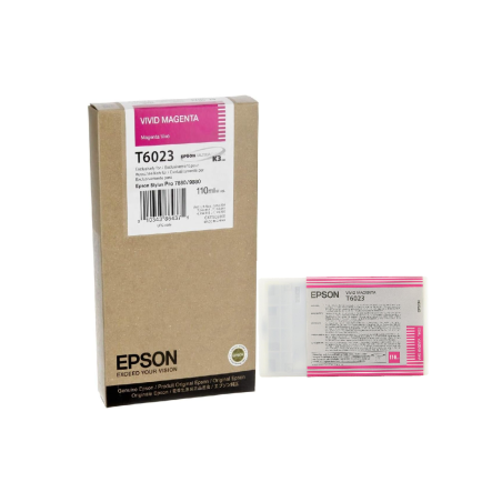Cartucho de Tinta Epson T602300 Vivid Magenta Original