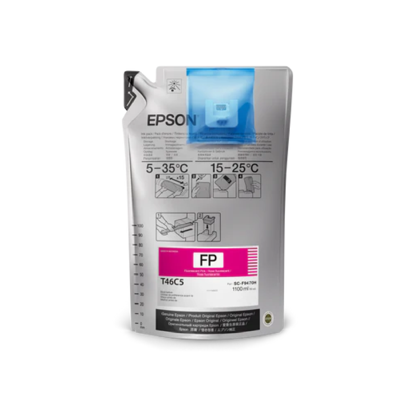 Cartucho de Tinta Epson T46C520 Fluorescent Pink Original