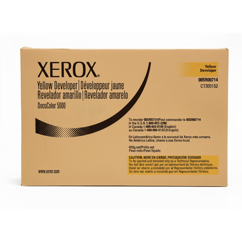 Comprar Unidad de Revelado Amarillo Xerox 005R00714 Original (Developer) | Envío Colombia