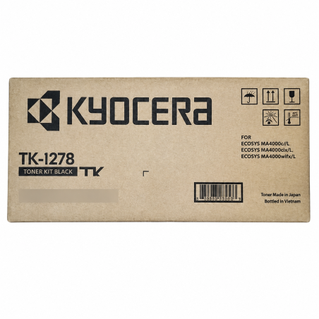 Comprar Tóner Kyocera TK-1278 Negro Original en Colombia | Envío Rápido