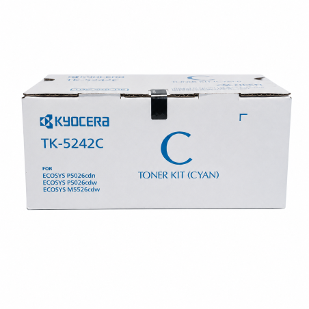 Comprar Tóner Kyocera TK-5242 Cyan Original en Colombia | Envío Rápido