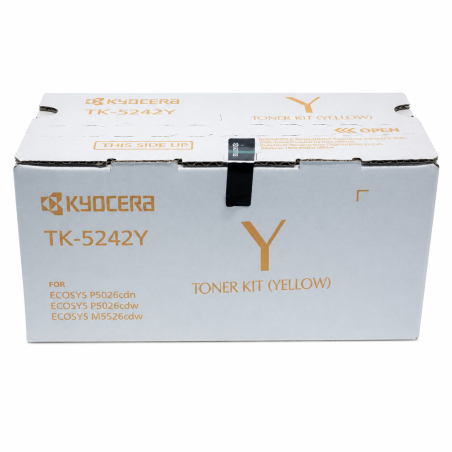 Comprar Tóner Kyocera TK-5242 Amarillo Original en Colombia | Envío Rápido