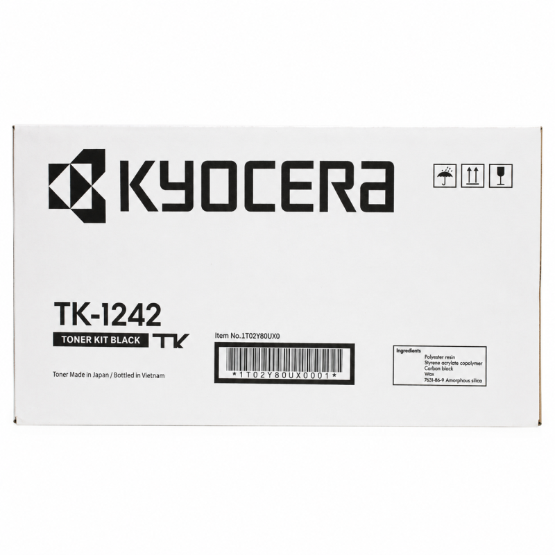 Comprar Tóner Kyocera TK-1242 Negro, incluye Revelado Original en Colombia | Envío Rápido