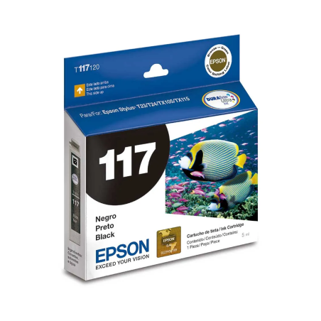 Cartucho de Tinta Epson T117120-AL  Negro Original