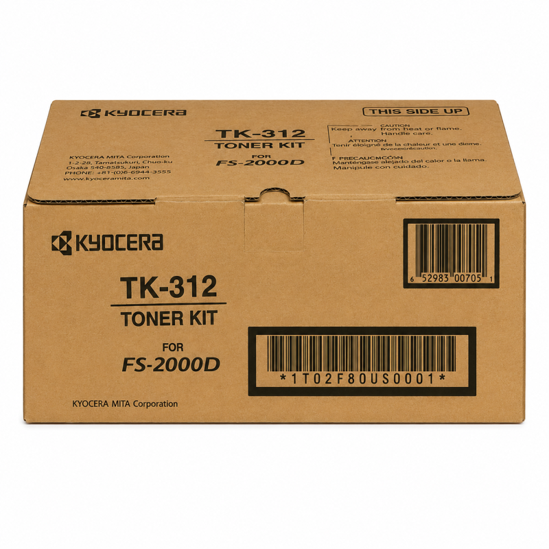Comprar Tóner Kyocera TK-312 Negro Original en Colombia | Envío Rápido