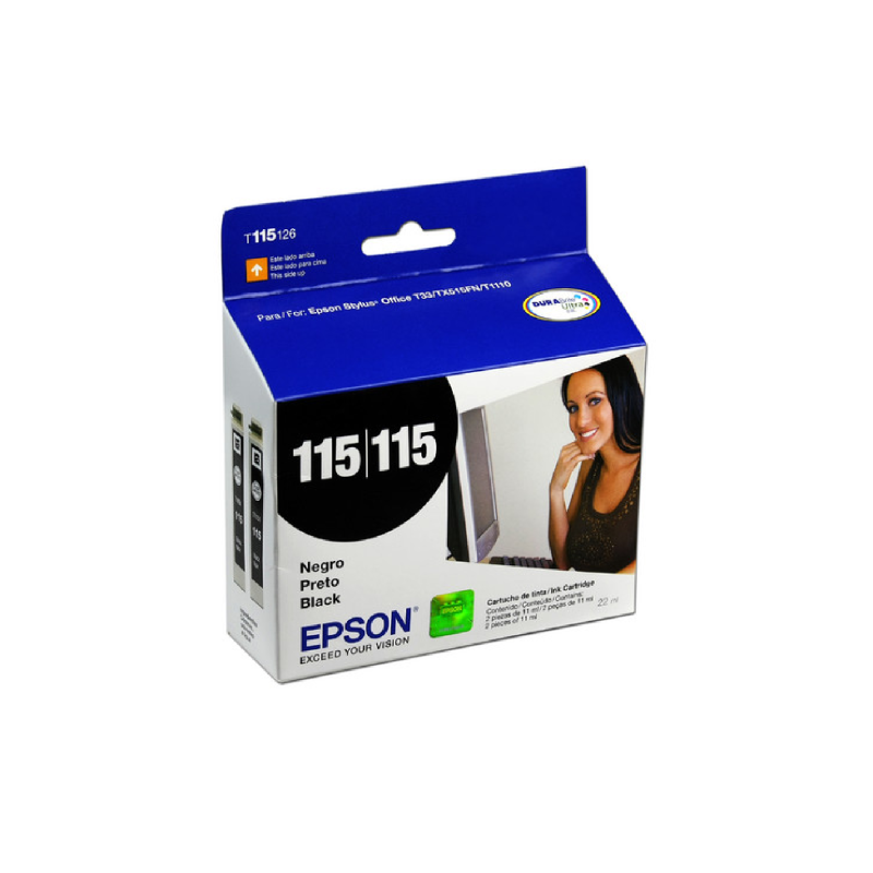 Cartucho de Tinta Epson T115126-AL Negro Original