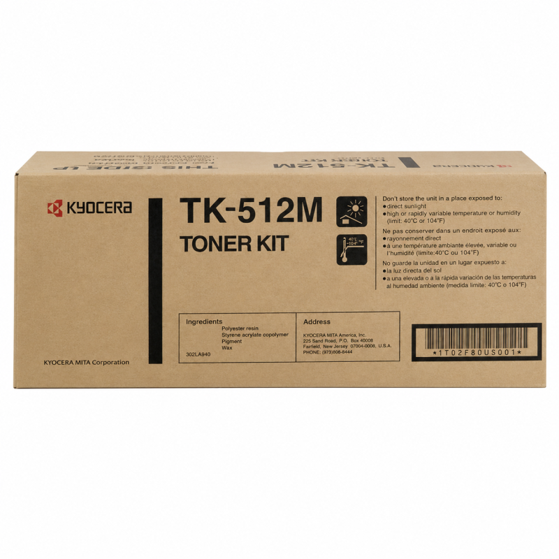 Comprar Tóner Kyocera TK-512 Magenta Original en Colombia | Envío Rápido