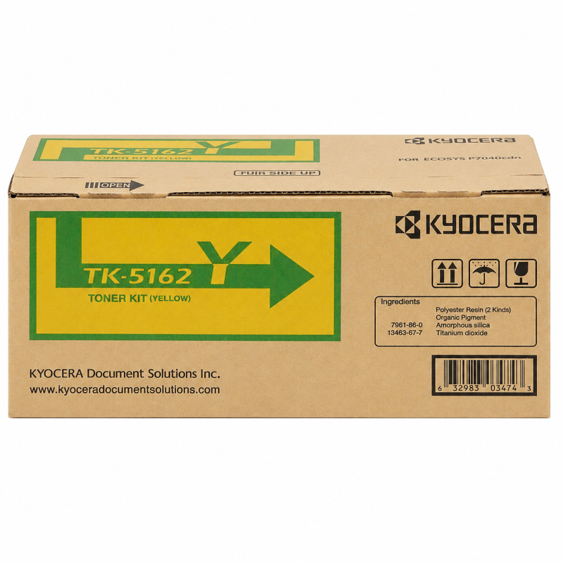 Comprar Tóner Kyocera TK-5162 Amarillo Original en Colombia | Envío Rápido