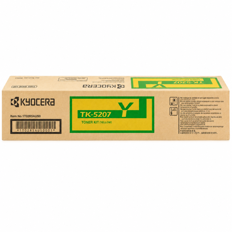 Comprar Tóner Kyocera TK-5207 Amarillo Original en Colombia | Envío Rápido