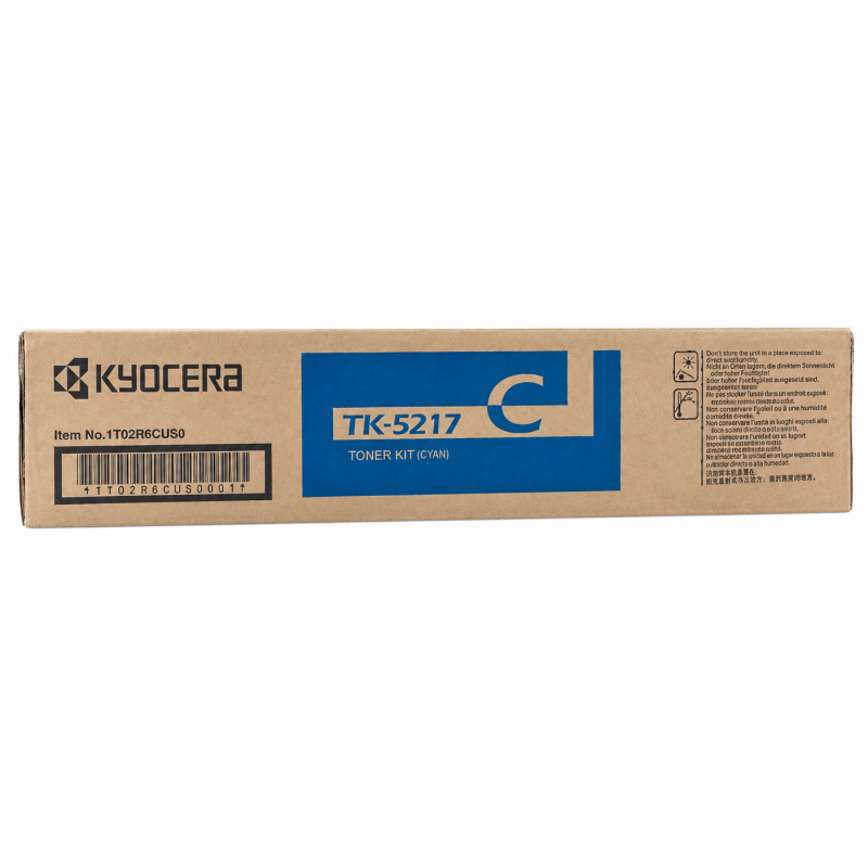 Comprar Tóner Kyocera TK-5217 Cyan Original en Colombia | Envío Rápido