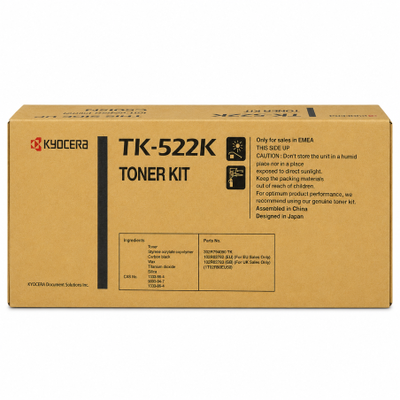 Comprar Tóner Kyocera TK-522 Negro Original en Colombia | Envío Rápido