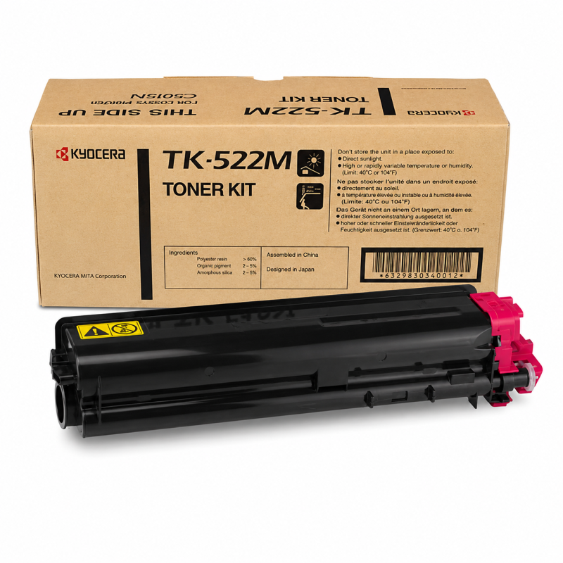 Comprar Tóner Kyocera TK-522 Magenta Original en Colombia | Envío Rápido