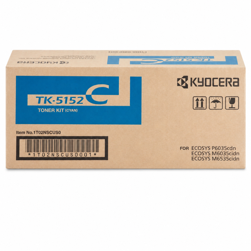 Comprar Tóner Kyocera TK-5152 Cyan Original en Colombia | Envío Rápido