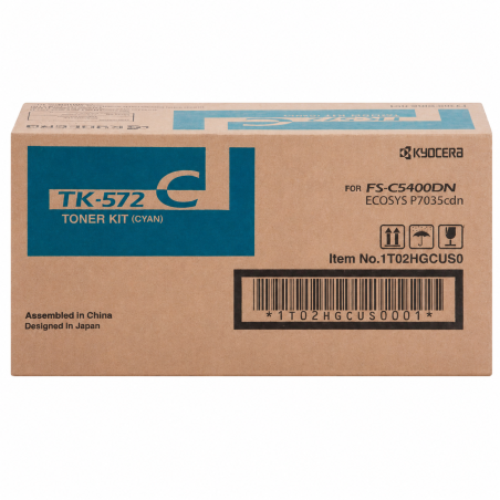 Comprar Tóner Kyocera TK-572 Cyan Original en Colombia | Envío Rápido