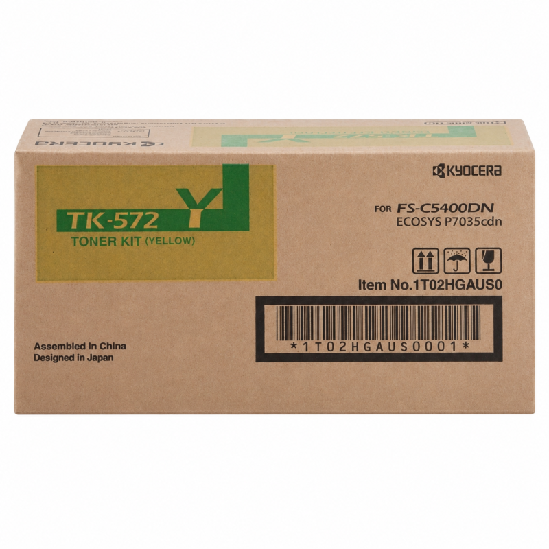 Comprar Tóner Kyocera TK-572 Amarillo Original en Colombia | Envío Rápido