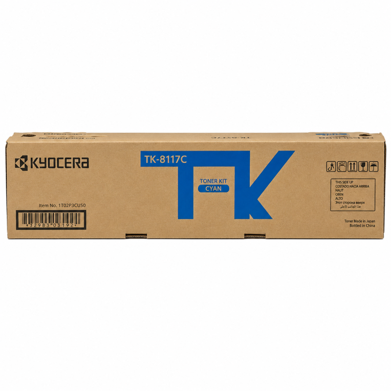 Comprar Tóner Kyocera TK-8117 Cyan Original en Colombia | Envío Rápido