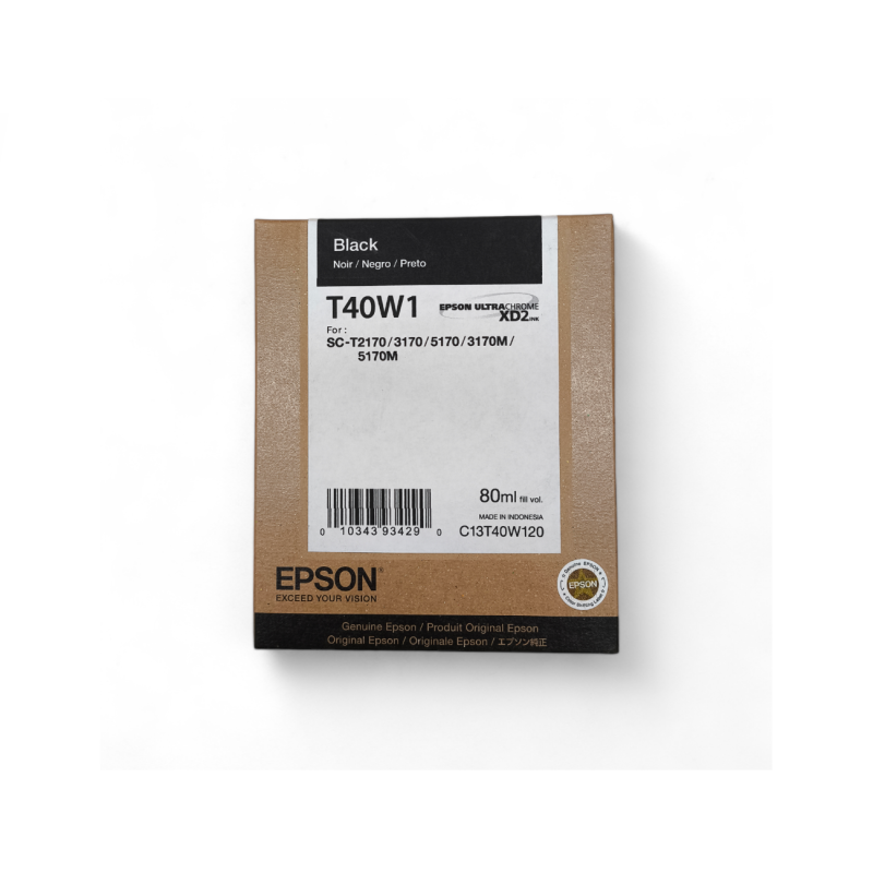 Cartucho de Tinta Epson T40W120 Negro Original