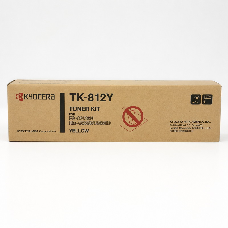 Comprar Tóner Kyocera TK-812 Amarillo Original en Colombia | Envío Rápido