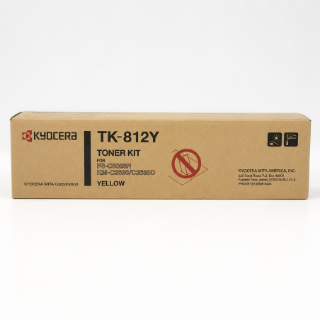 Comprar Tóner Kyocera TK-812 Amarillo Original en Colombia | Envío Rápido