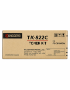 Comprar Tóner Kyocera TK-822 Cyan Original en Colombia | Envío Rápido