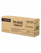 Comprar Tóner Kyocera TK-822 Cyan Original en Colombia | Envío Rápido