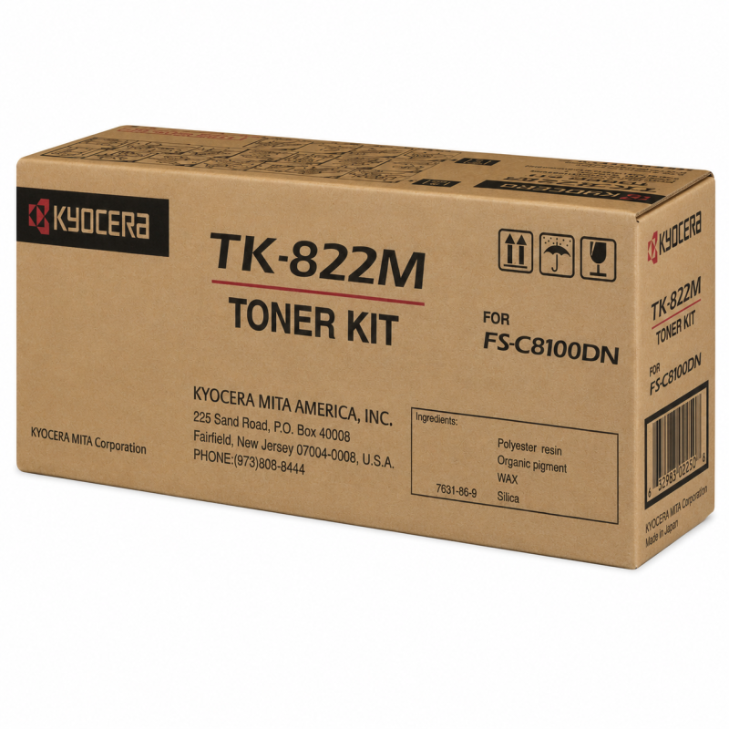 Comprar Tóner Kyocera TK-822 Magenta Original en Colombia | Envío Rápido