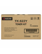 Comprar Tóner Kyocera TK-822 Amarillo Original en Colombia | Envío Rápido