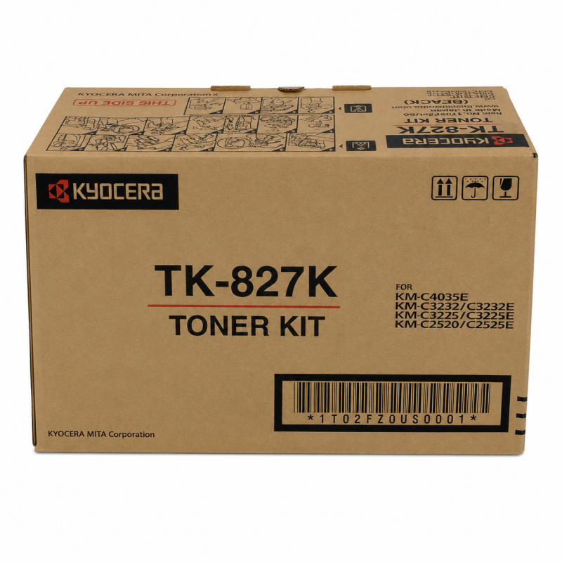 Comprar Tóner Kyocera TK-827 Negro Original en Colombia | Envío Rápido