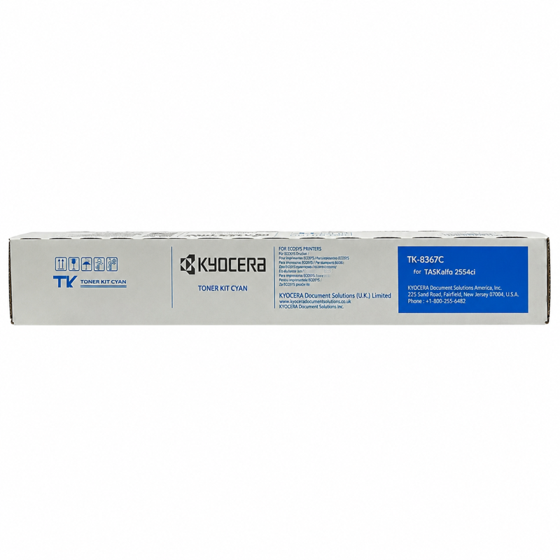 Comprar Tóner Kyocera TK-8367 Cyan Original en Colombia | Envío Rápido