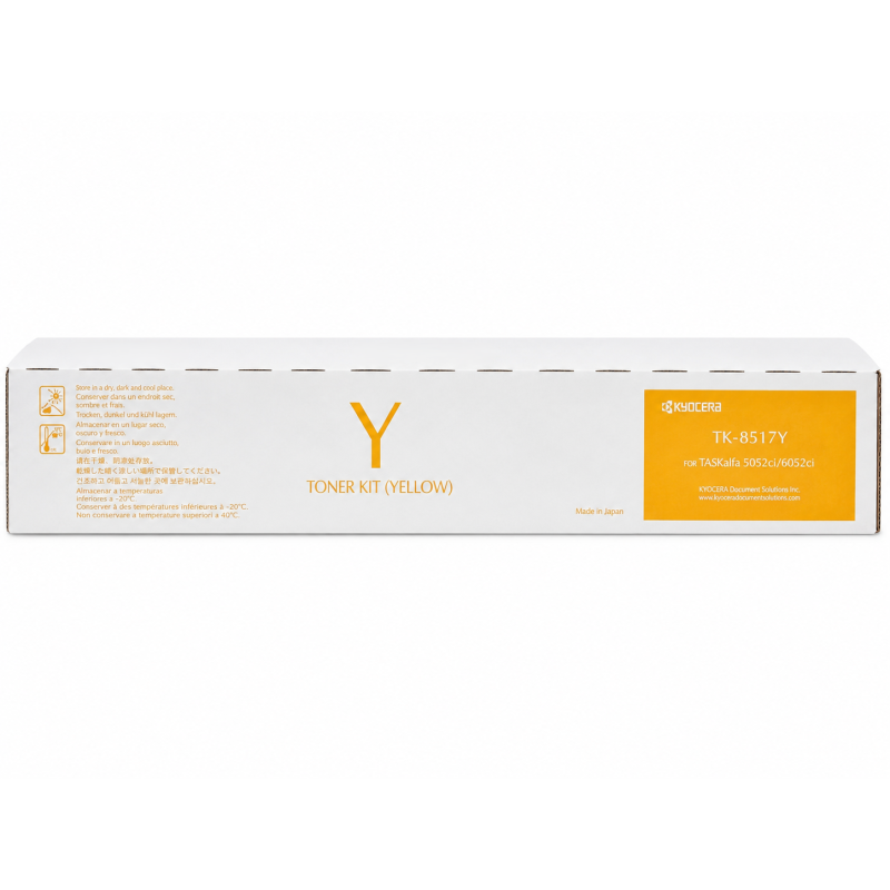 Comprar Tóner Kyocera TK-8517 Amarillo Original en Colombia | Envío Rápido