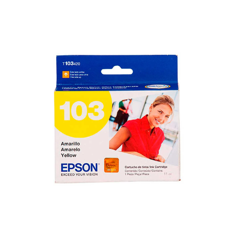 Cartucho de Tinta Epson T103420-AL Amarillo Original