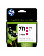 Comprar Pack de ahorro de 3 cartuchos de tinta HP 711 (CZ135A) Magenta Original | Envío Colombia