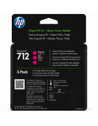 Comprar Pack de ahorro de 3 cartuchos de tinta HP 712 (3ED78A) Magenta Original | Envío Colombia