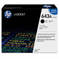 Comprar Tóner HP 643A (Q5950A) Negro Original | Envío Colombia
