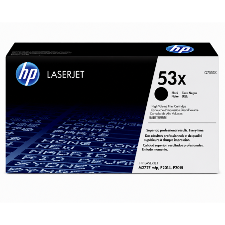 Comprar Tóner HP 53X (Q7553X) Negro Original | Envío Colombia