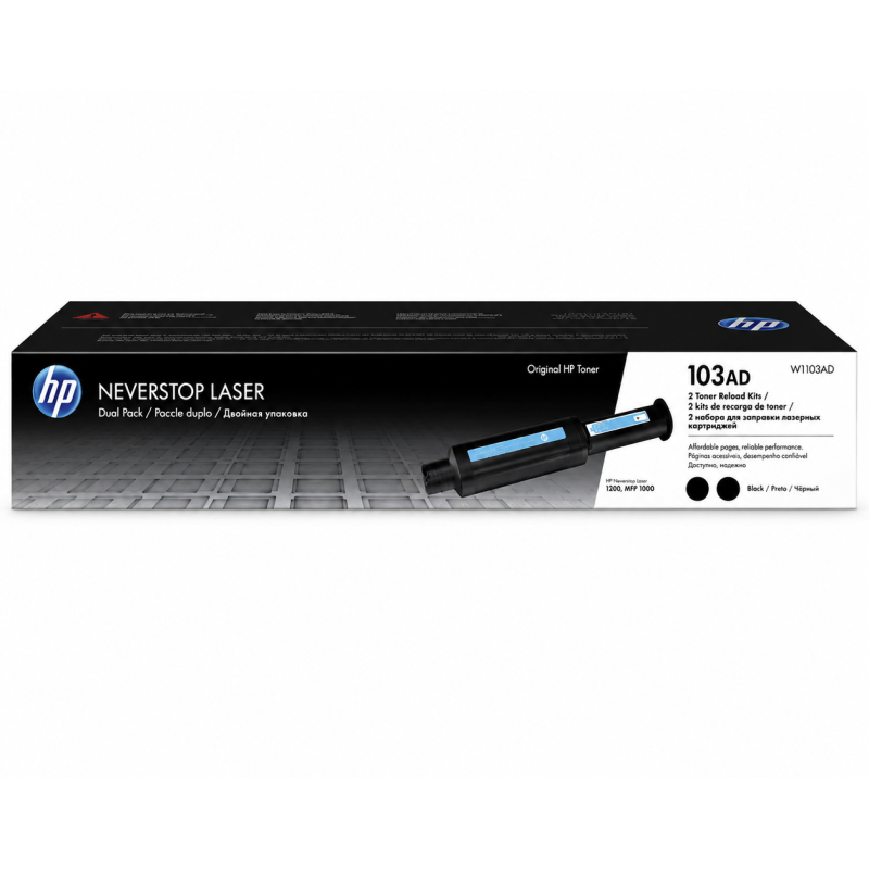 Comprar Kit de Recarga de Tóner HP Neverstop Laser 103AD (W1103AD) Negro Original | Envío Colombia