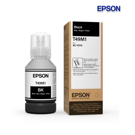 Botella de Tinta Epson T49M120 Negro Original