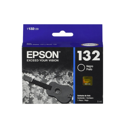 Cartucho de Tinta Epson T132120-AL  Negro Original