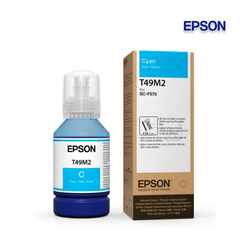 Botella de Tinta Epson T49M220 Cyan Original