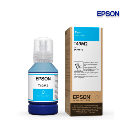 Botella de Tinta Epson T49M220 Cyan Original
