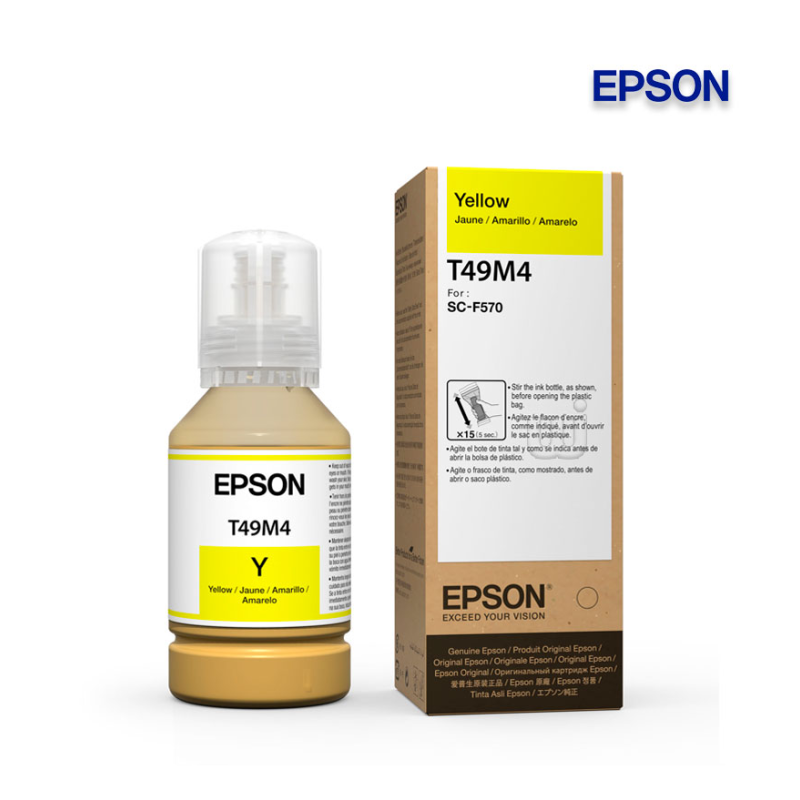 Botella de Tinta Epson T49M420 Amarillo Original