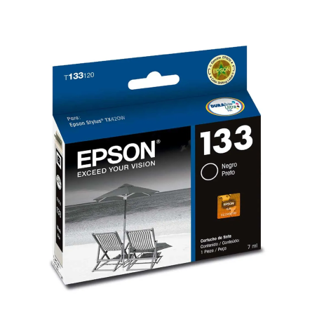 Cartucho de Tinta Epson T133120-AL Negro Original
