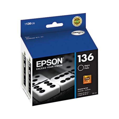 Cartucho de Tinta Epson T136126-AL Negro Original