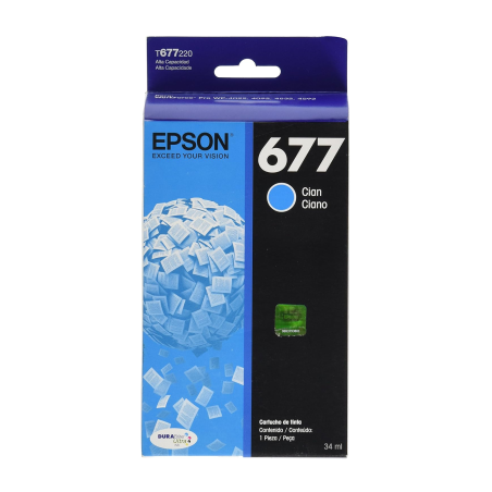 Cartucho de Tinta Epson T677220-AL Cyan Original