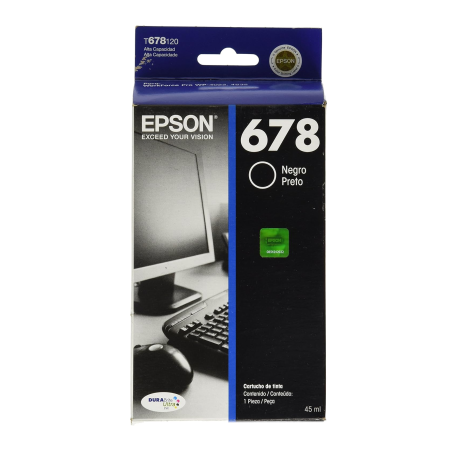 Cartucho de Tinta Epson  T678120-AL  Negro Original