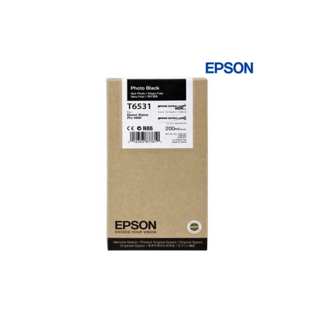 Cartucho de Tinta Epson T653100 Negro Original