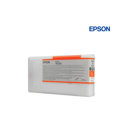 Cartucho de Tinta Epson T653A00 Orange Original